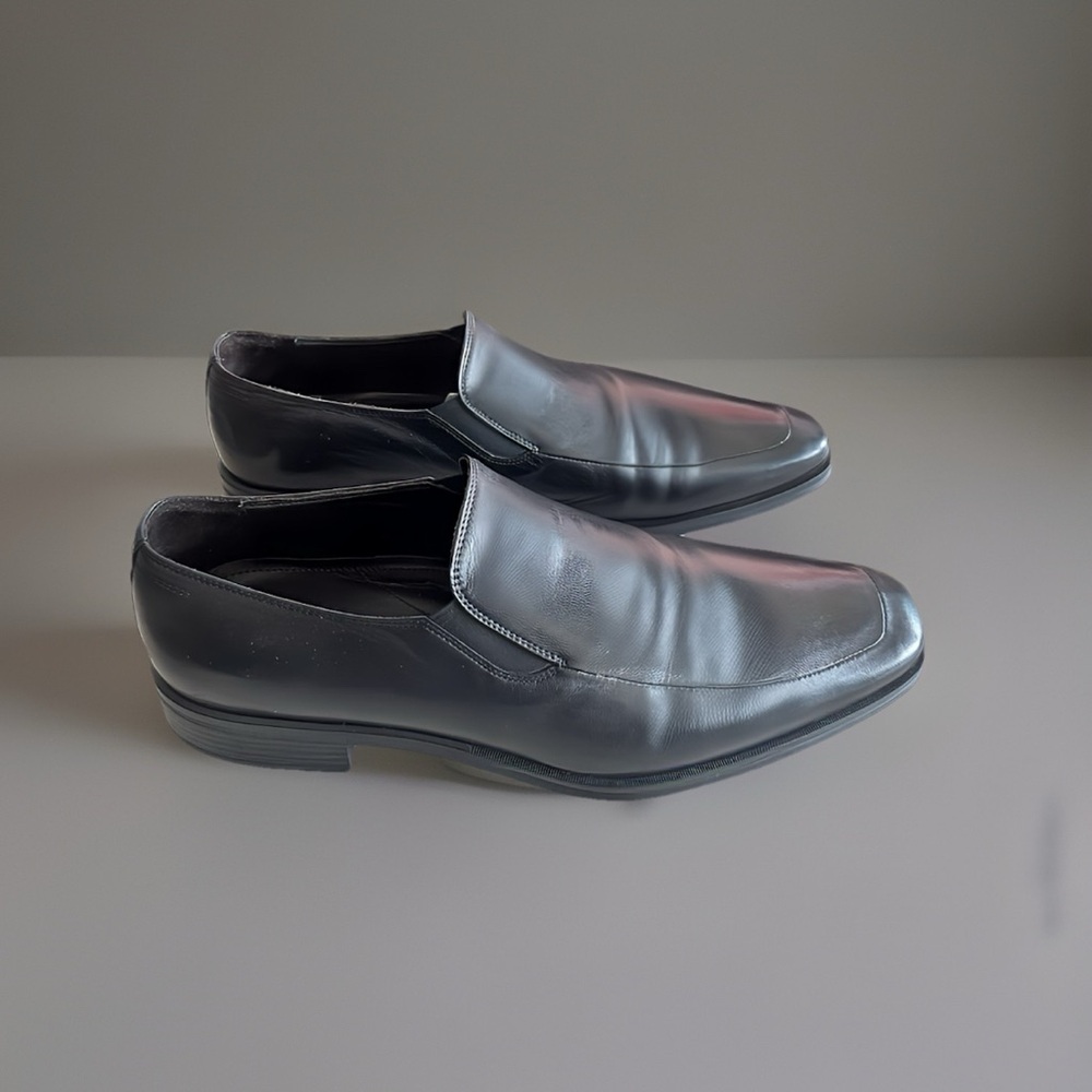 Bruno Magli Elegant Black Slip-On Loafers